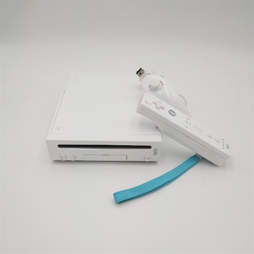 Nintendo Wii Konsol - Hvid - SNR LEH246990981 (B Grade) (Genbrug)